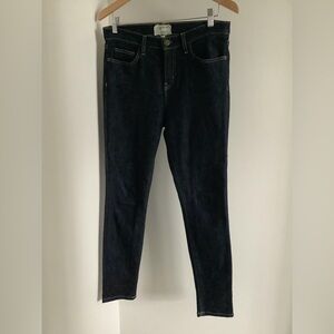 Current/Elliott Dark Wash Skinny Jeans
